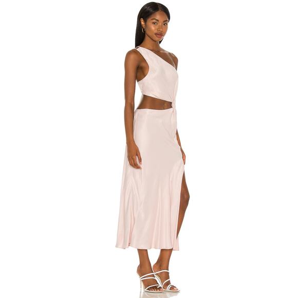 LPA Imani Dress In Blush Pink - S - Picture 3 of 6